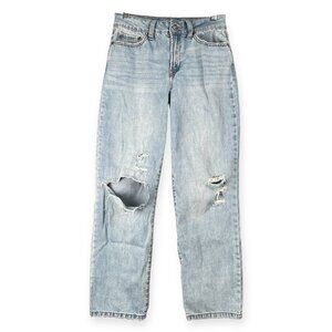 Rewash Light Blue Straight Leg Jeans